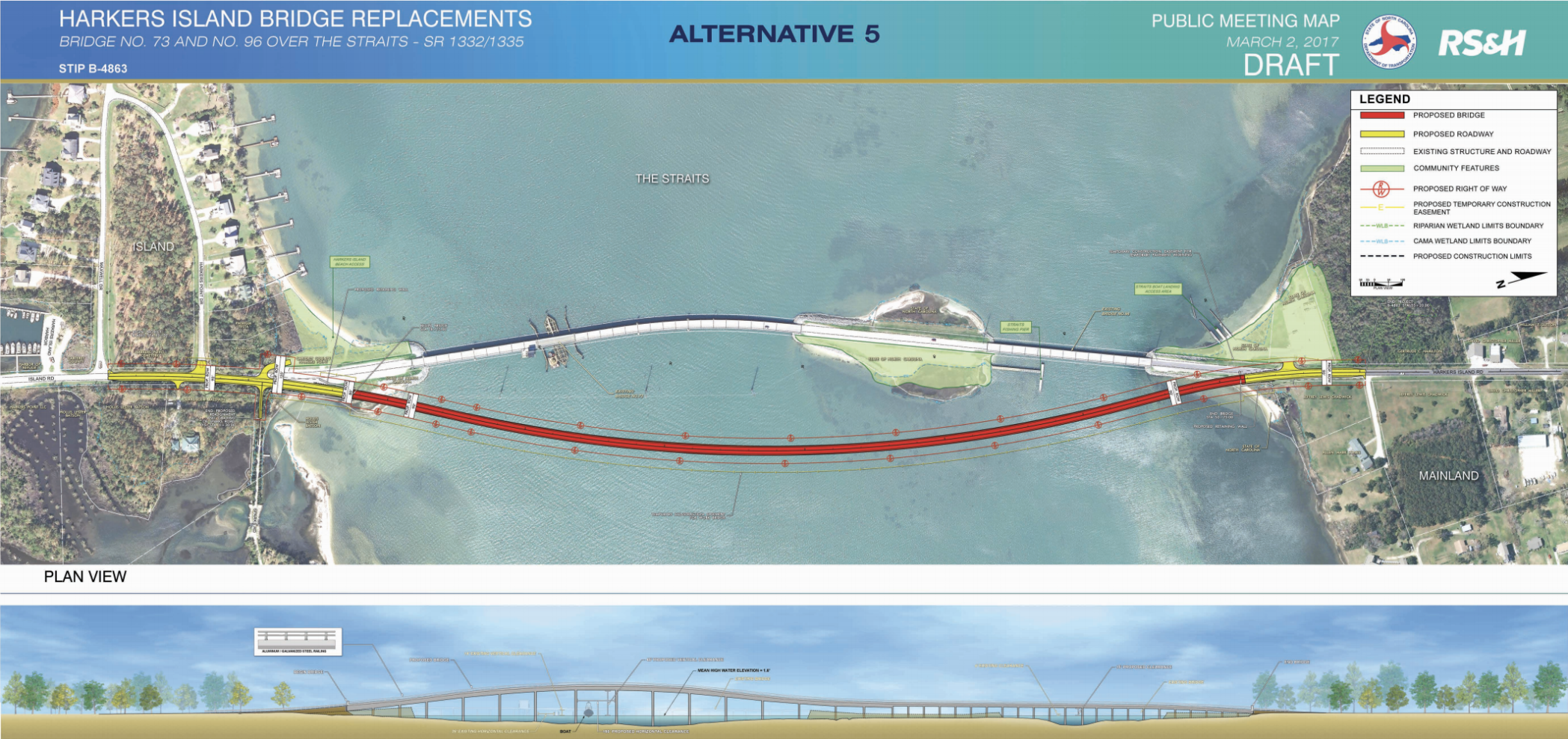 NCDOT awards contract for Harkers Island bridge replacement; work to begin late this summer